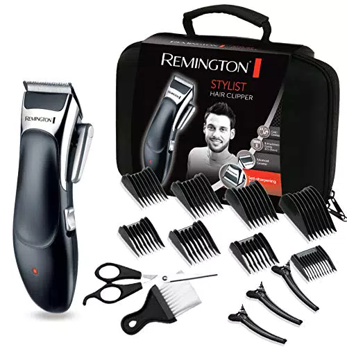 Remington Tondeuse Cheveux Professionnelle HC363C avec Lames Céramique et Accessoires
