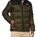Schott NYC Mixte Utah Doudoune, Gris, M EU