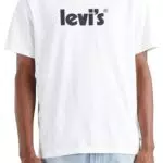 SS T-Shirt Homme Relaxed Fit Poster Logo