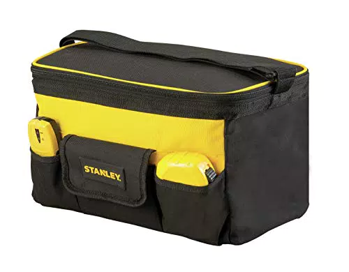 Stanley STST1-73615 Sac à Outils en Polyester avec Poches et Bandoulière Intégrée