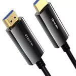 Stouchi Câble Fibre Optique HDMI 8K 20M - HDMI 2.1 48 Gbit/s, Compatible PS5 et Xbox Series X