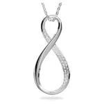 Swarovski Pendentif Exist Infini en métal rhodié avec cristaux