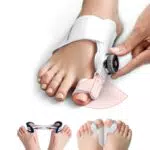 Kit Correction Hallux Valgus Tech Love - Silicone et Bande d'Entraînement pour Orteil Unisexe