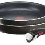 Tefal Ingenio Poêles avec Poignée Amovible, Revêtement Antiadhésif, Easy Plus L1509202