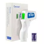 Berrcom Thermomètre Infrarouge Sans Contact pour Adultes et Enfants avec Avertissement de Fièvre