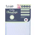 TINEO Matelas Climatisé Bébé - Confort Été/Hiver - Fabriqué en France