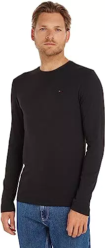 Tommy Jeans Tjm Original Rib Longsleeve Tee Homme Hauts En Tricot