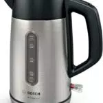 Bosch TWK4P440 Bouilloire Électrique 1,7 L 2400 W en Acier Inoxydable