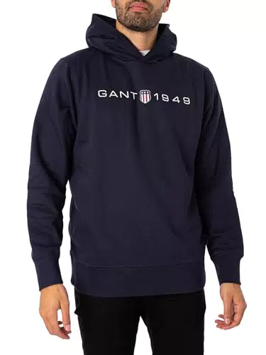 GANT Sweat à Capuche Graphique pour Homme