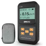 IMAYCC Compteur Geiger numérique avec affichage en temps réel pour intérieur et extérieur
