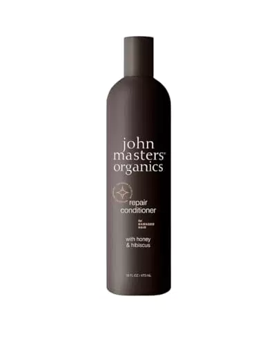 John Masters Organics Après-shampoing réparateur au miel et hibiscus Bio