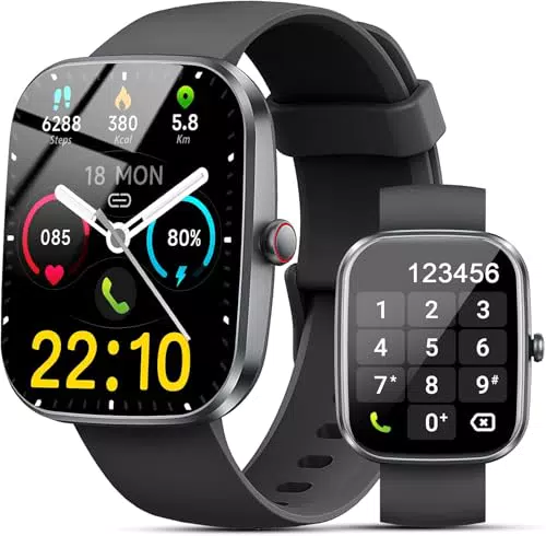 Montre Connectée Homme Femme Smartwatch 1.91" Bluetooth IP68 Sport et Santé
