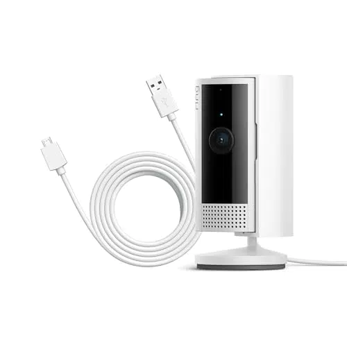 Ring Caméra Intérieure, Caméra surveillance wifi sur secteur pour animaux