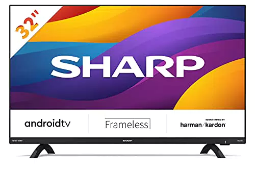 Sharp 32DI6EA - Android TV 32" avec Netflix, YouTube et Prime Video