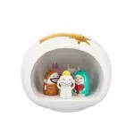 Alessi AMGI10SET Crèche en Porcelaine Décorée à la Main avec Figurines