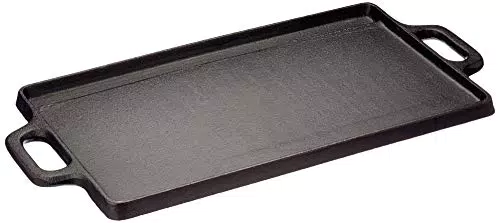 Baumalu Plancha 38 cm en Fonte Utilisable des Deux Côtés