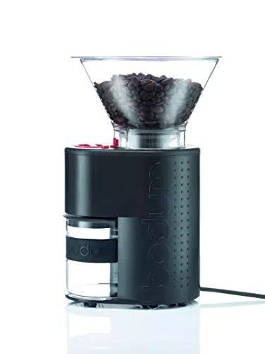 BODUM Bistro Broyeur à Café Électrique Meule Inox 160 W
