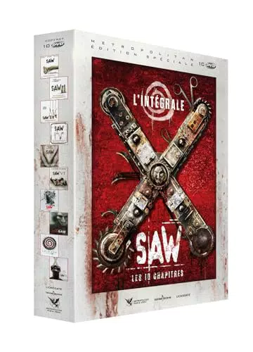 Coffret intégral Saw - Films DVD de la saga horrifique