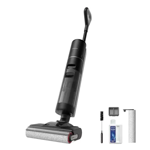 Dreame H12 Pro Aspirateur Eau et Poussière avec Nettoyage Intelligent et Séchage Rapide