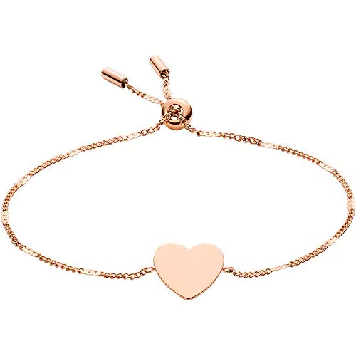 Fossil Bracelet Femme Classique en Acier Inoxydable, Modèle JF02965791