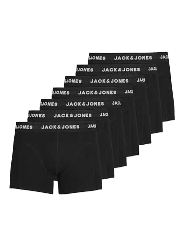 JACK & JONES Pack de Boxers Confortables pour Homme