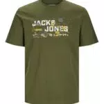Jack & Jones T-Shirt Jcooutdoor avec Logo SS à Col Rond pour Homme