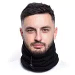 Karl Loven Cache-Cou Unisex Polaire Élastique pour Ski et Cyclisme