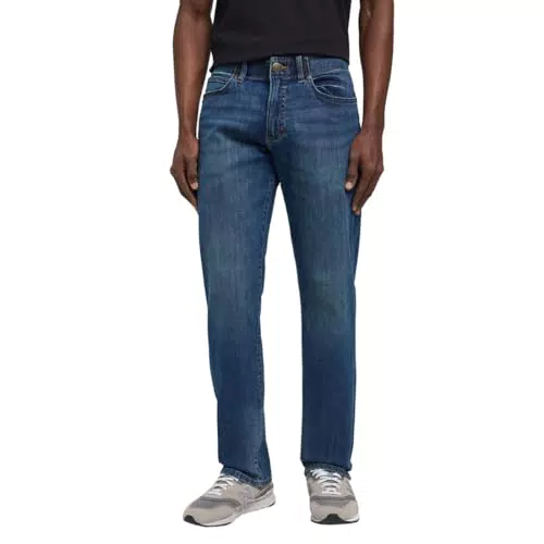 Lee Jeans Homme Straight Fit XM - Pantalon à coupe régulière pour un style intemporel
