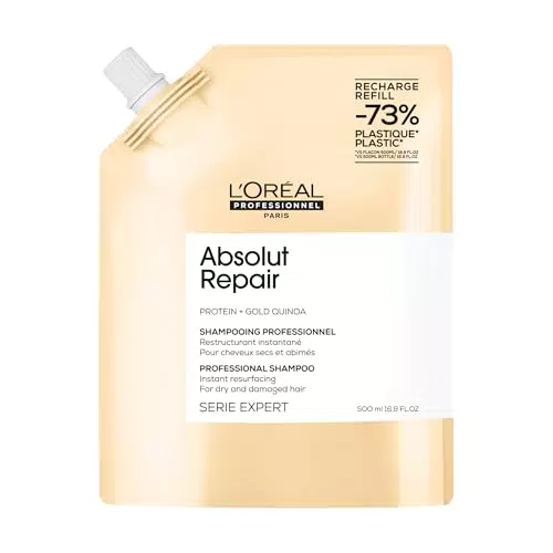 L'Oréal Professionnel Absolut Repair Shampoing Réparateur pour Cheveux Secs