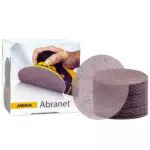 Mirka Abranet Disques abrasifs Ø 150 mm P360 pour ponçage du bois et plastique
