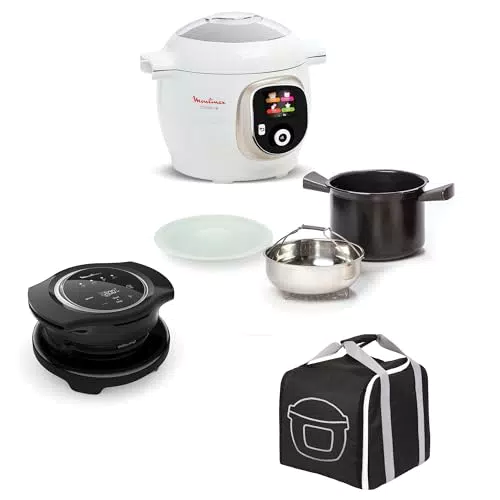 Moulinex Cookeo+ Multicuiseur Intelligent avec Couvercle Extra Crisp