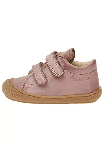 Naturino Cocoon VL - Chaussures Premiers Pas en Cuir pour Enfants