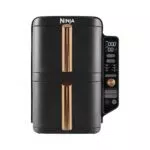 NINJA Friteuse à air Double Stack XL, 9,5 L, 6 fonctions, 2 tiroirs, SL400EUCP