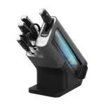Ninja Foodi Bloc de Couteaux StaySharp avec Affûteur en Acier Inoxydable K32006EU