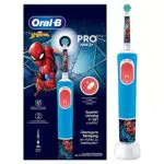 Oral-B Pro Kids Brosse à Dents Électrique Spider-Man avec Minuteur et Vibrations
