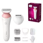 Philips Rasoir féminin Série 6000 sans fil BRL146/00 avec accessoires inclus
