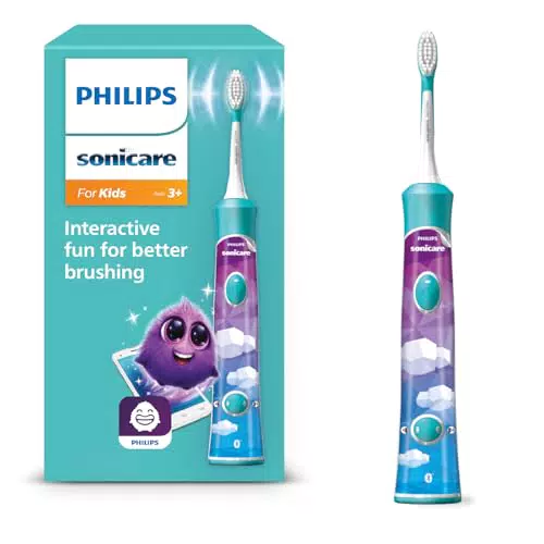 Philips Sonicare pour Enfant, Brosse à dents électrique sonique - Rose