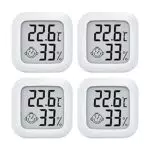 PNGOS Thermomètre Hygromètre Digital Haute Précision pour Maison et Bureau