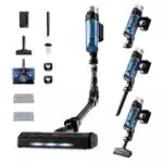 Rowenta X-Force Flex 9.60 Aqua Aspirateur balai sans fil 4-en-1, 100 AW, 45 min d'autonomie