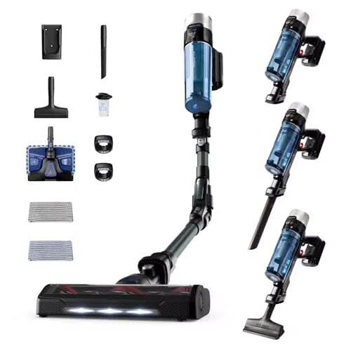 Rowenta X-Force Flex 9.60 Aqua Aspirateur balai sans fil 4-en-1, 100 AW, 45 min d'autonomie