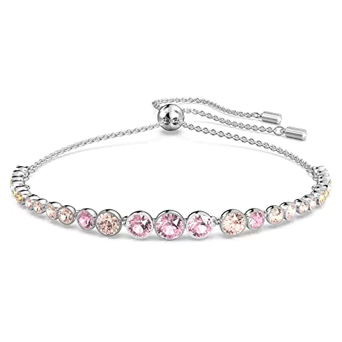 Swarovski Bracelet Emily Attract Femme en métal rhodié, coupe ronde