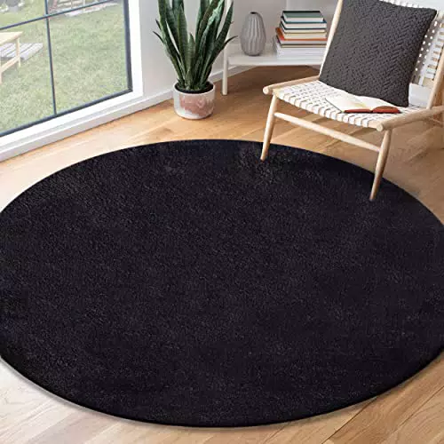 Relax Tapis Moderne Moelleux Antidérapant Lavable - Super Doux et Confortable