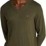 Tommy Hilfiger Pull en Cachemire V Neck pour Homme