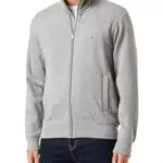 Tommy Hilfiger Tricot épais IM NA Flag Logo Stand Zip Thru pour homme 3XL