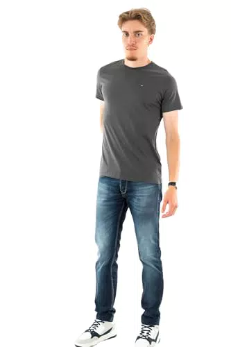 Tommy Jeans T-Shirt Manches Courtes Homme TJM Original Slim Fit