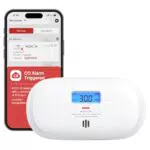 X-Sense Détecteur de Monoxyde de Carbone Intelligent avec Affichage LCD - XC0C-iR