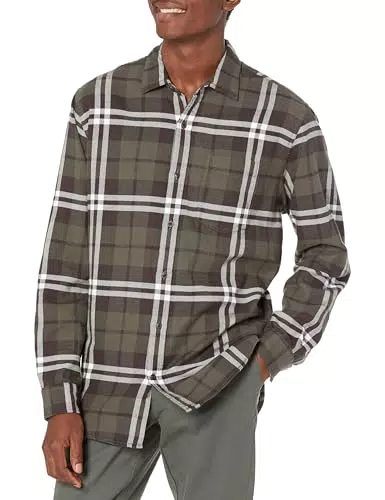 Amazon Essentials Chemise en Flanelle à Manches Longues Homme