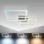 B.K.Licht Plafonnier LED 40W avec contrôle CCT et télécommande