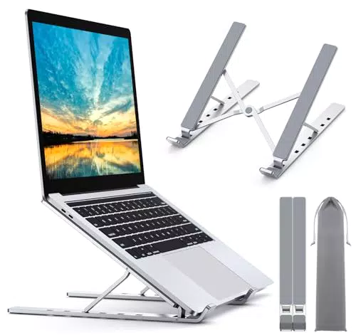 Babacom Support Ordinateur Portable Réglable en Aluminium pour MacBook et Laptops
