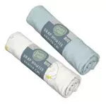 Drap Housse Babycalin 60 x 120 cm - Motif Ours Bleu